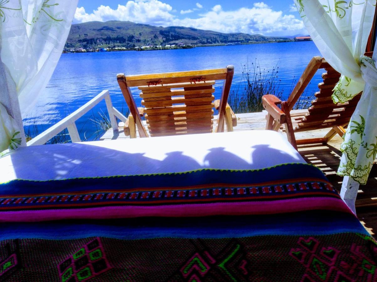 Titicaca Wasy Lodge Puno Bagian luar foto