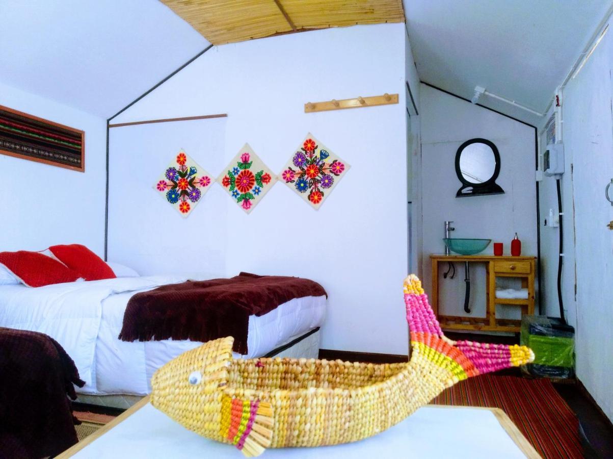 Titicaca Wasy Lodge Puno Bagian luar foto