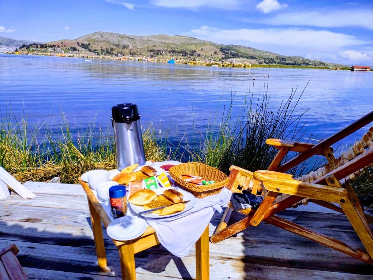 Titicaca Wasy Lodge Puno Bagian luar foto