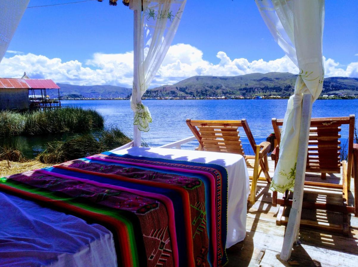 Titicaca Wasy Lodge Puno Bagian luar foto
