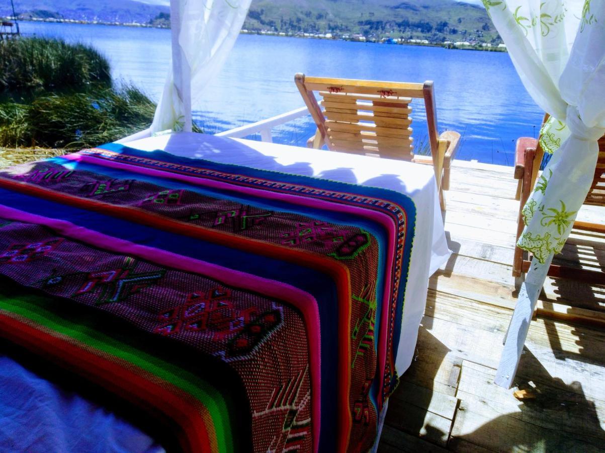 Titicaca Wasy Lodge Puno Bagian luar foto