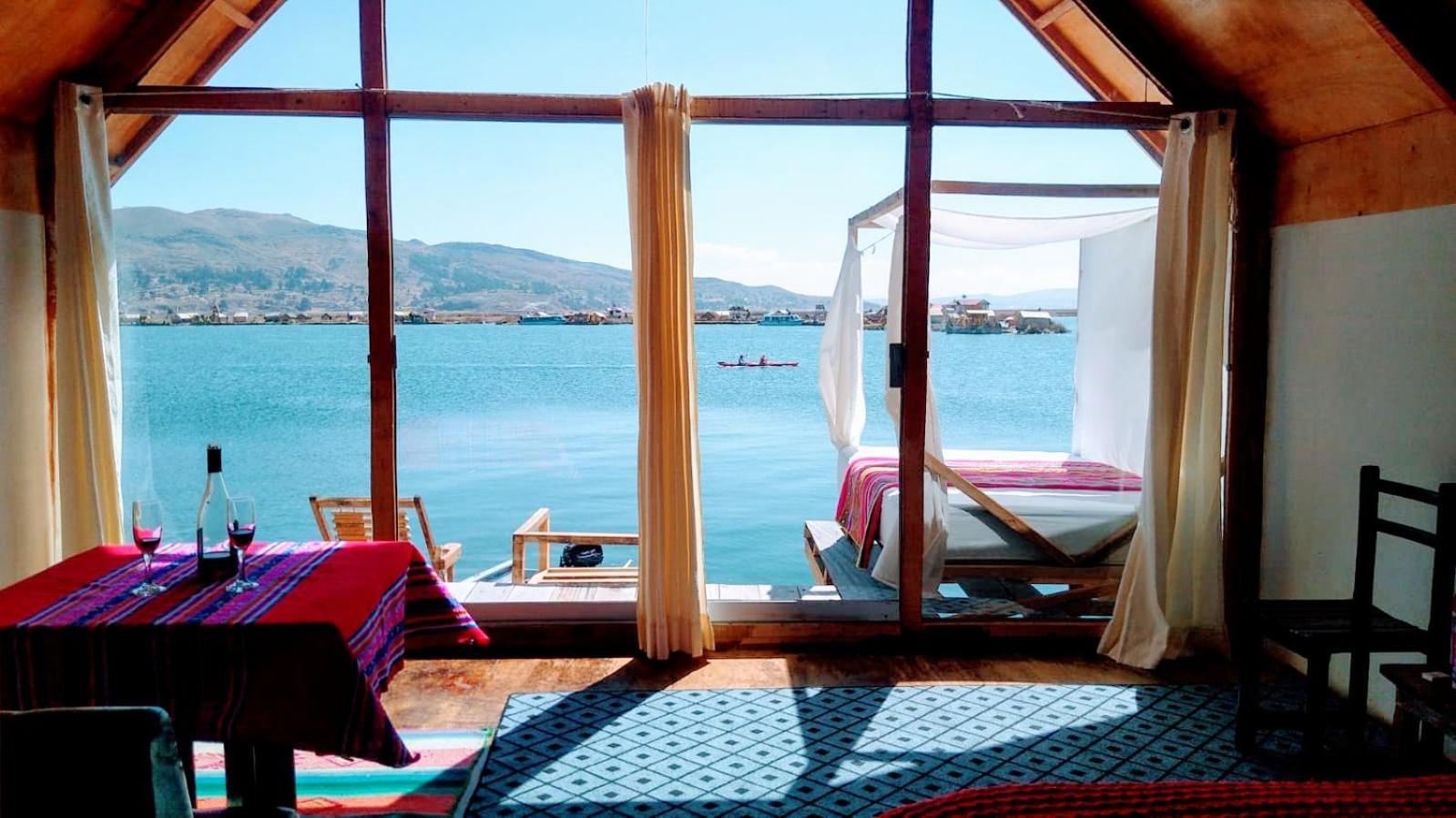 Titicaca Wasy Lodge Puno Bagian luar foto